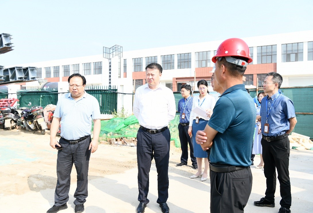 李朝阳召开项目建设推进会-苏州宿迁工业园区管理委员会